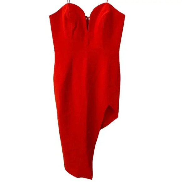 Amanda Uprichard Soirée Dress in Serrano sz M - Picture 4 of 7